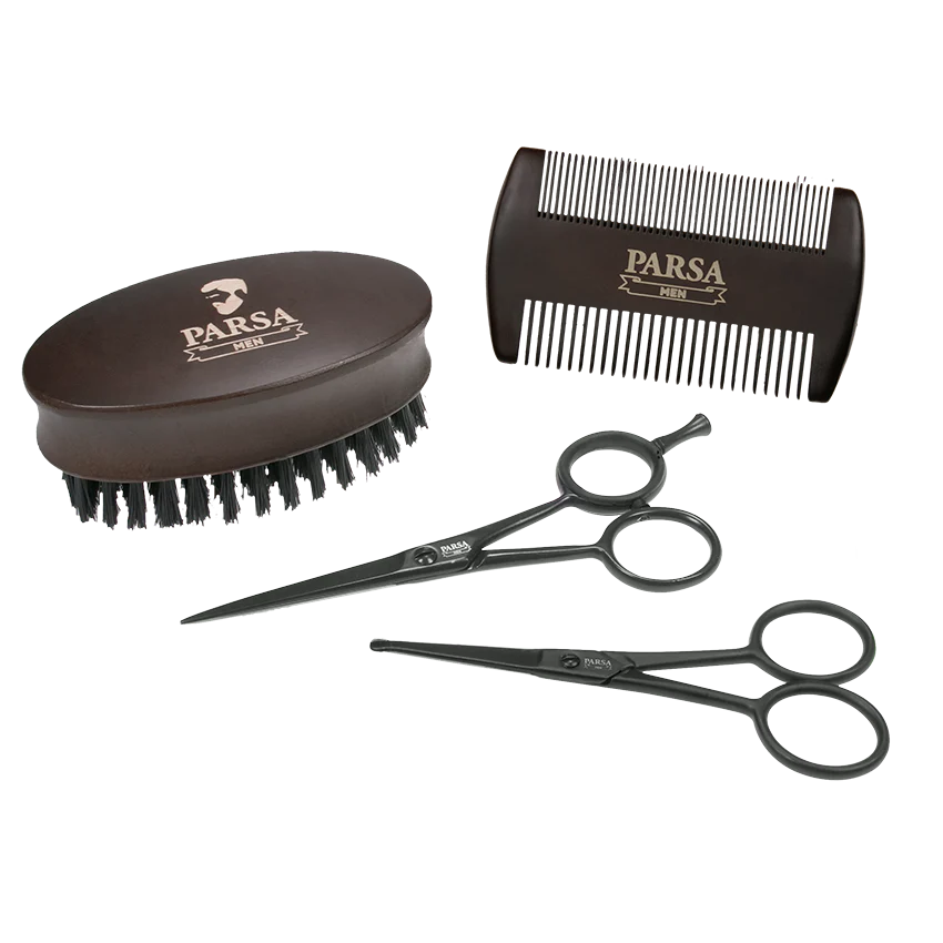 Parsa Beauty Beard Grooming Set