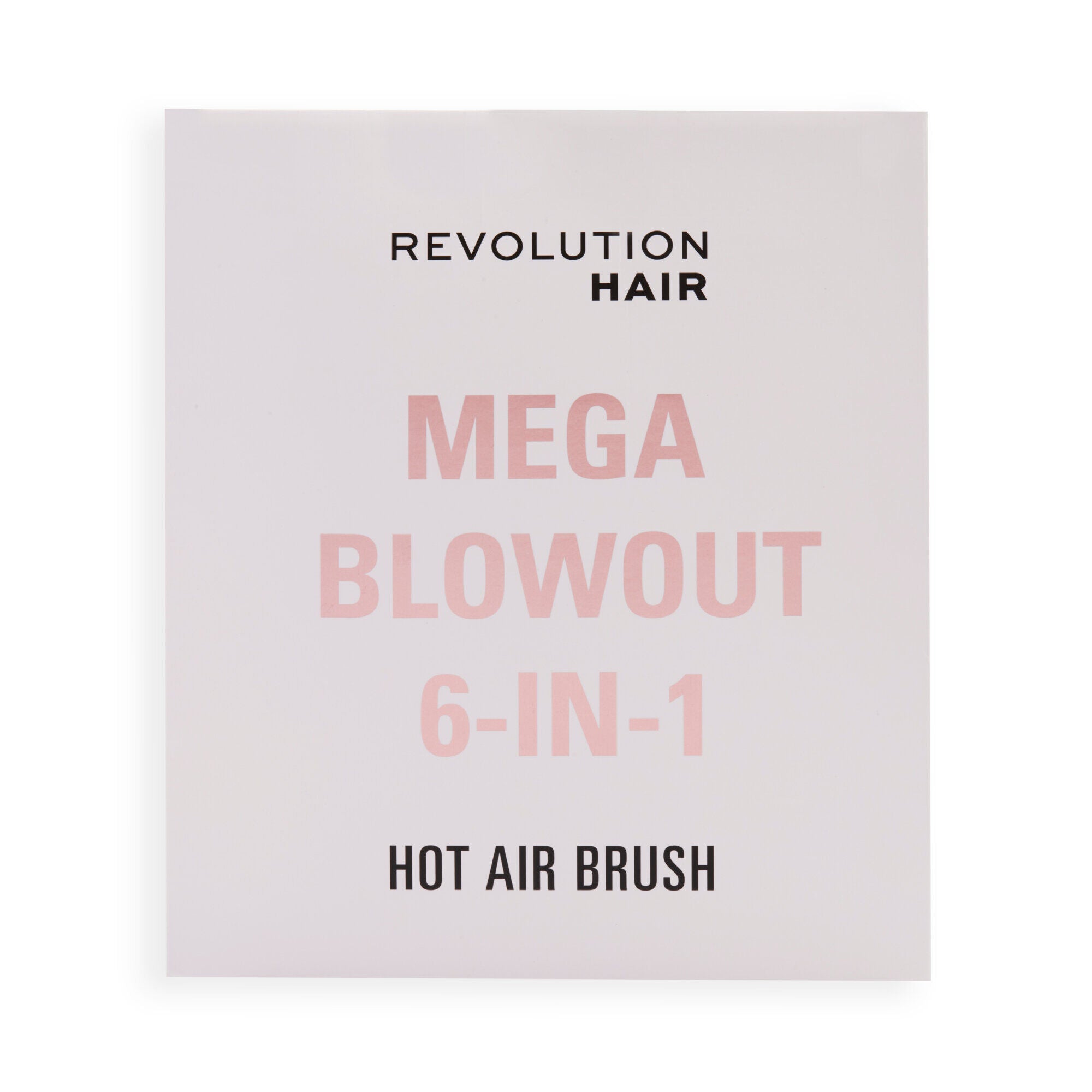 Revolution Haircare Mega Blow Out 6 in 1 Hot Air Brush Set, packaging