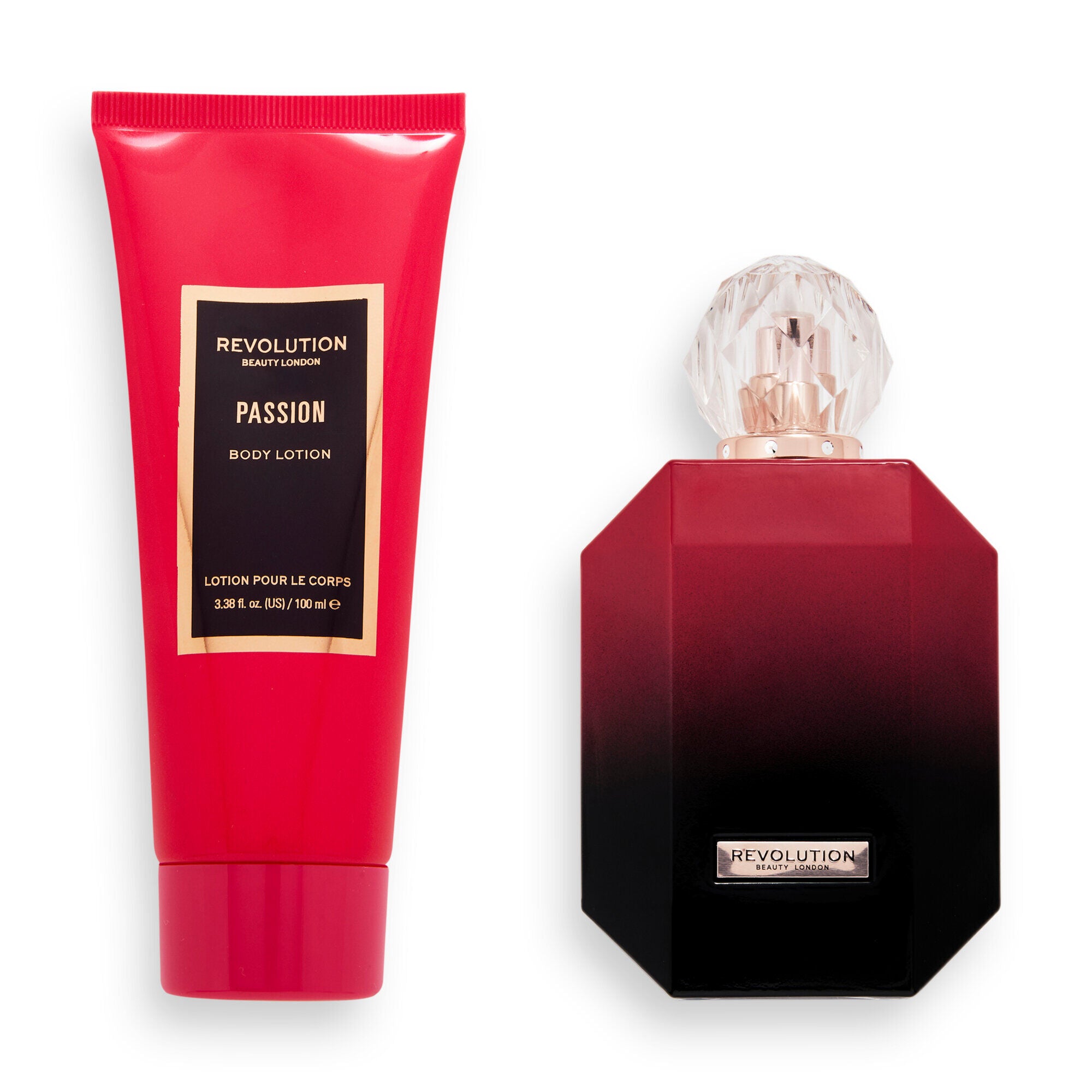 Makeup Revolution Passion Eau De Toilette & Body Lotion Gift Set , products