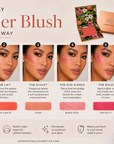 How to apply Dominic Paul Powder Blush