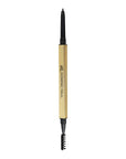 Dominic Paul Brow Pencil open, showing pencil tip and brush with lids removed