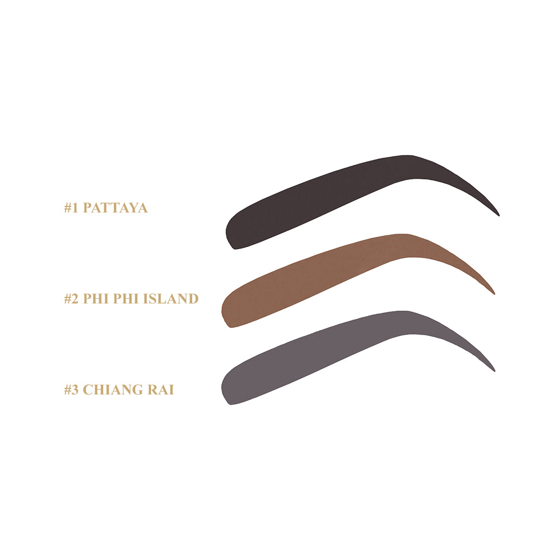 Dominic Paul Brow Pencil , all shades swatches