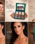 How to use Dominic Paul Contour Palette with picture instructions