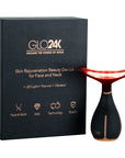 GLO24K Skin Rejuvenation Beauty Device, with packaging