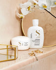 Alfaparf Milano Semi Di Lino Diamond Illuminating Low Shampoo and Mask