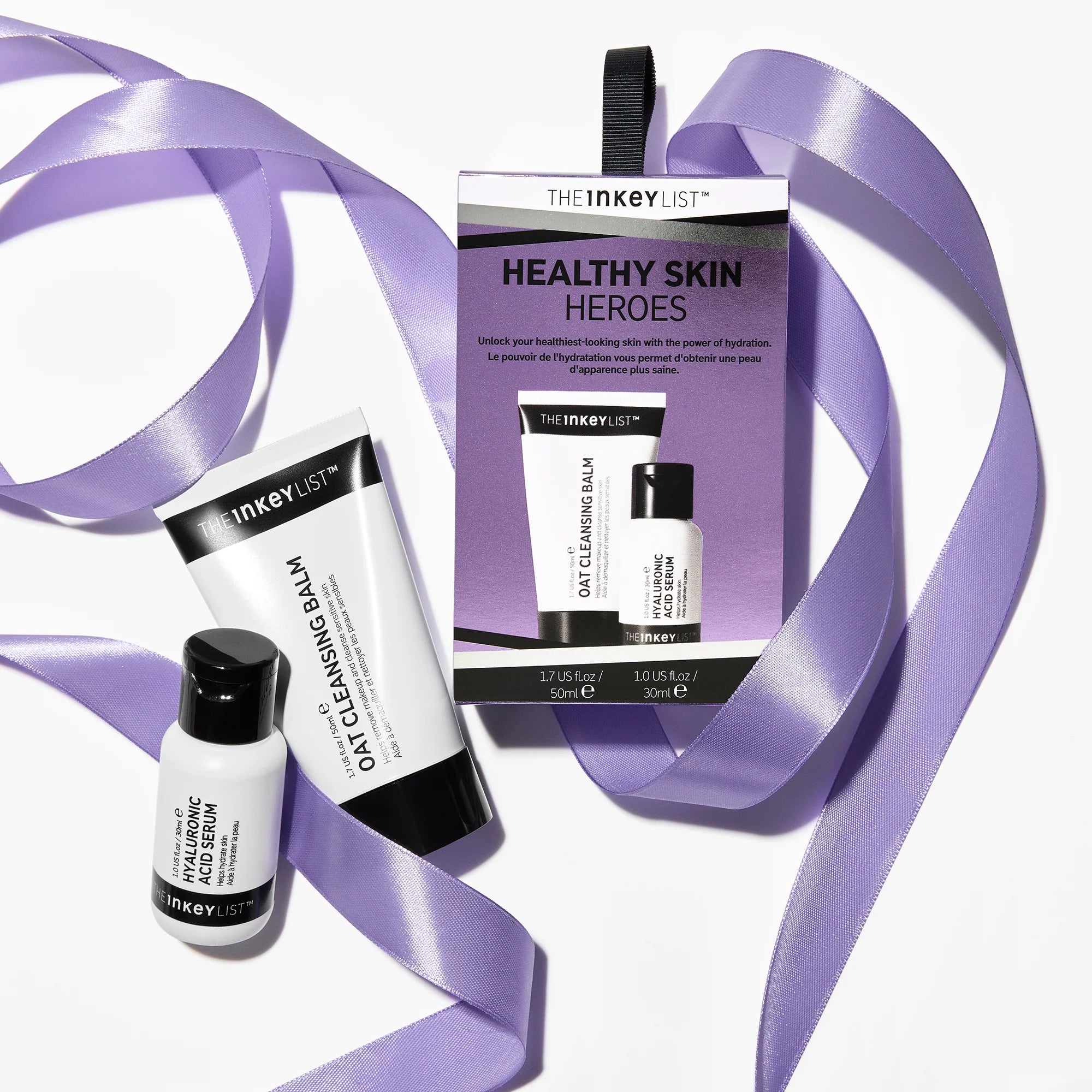 The Inkey List The Healthy Skin Heroes Duo , in gift packaging