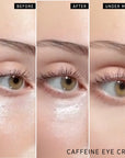 Before and after using The Inkey List The Moisture Boost Duo