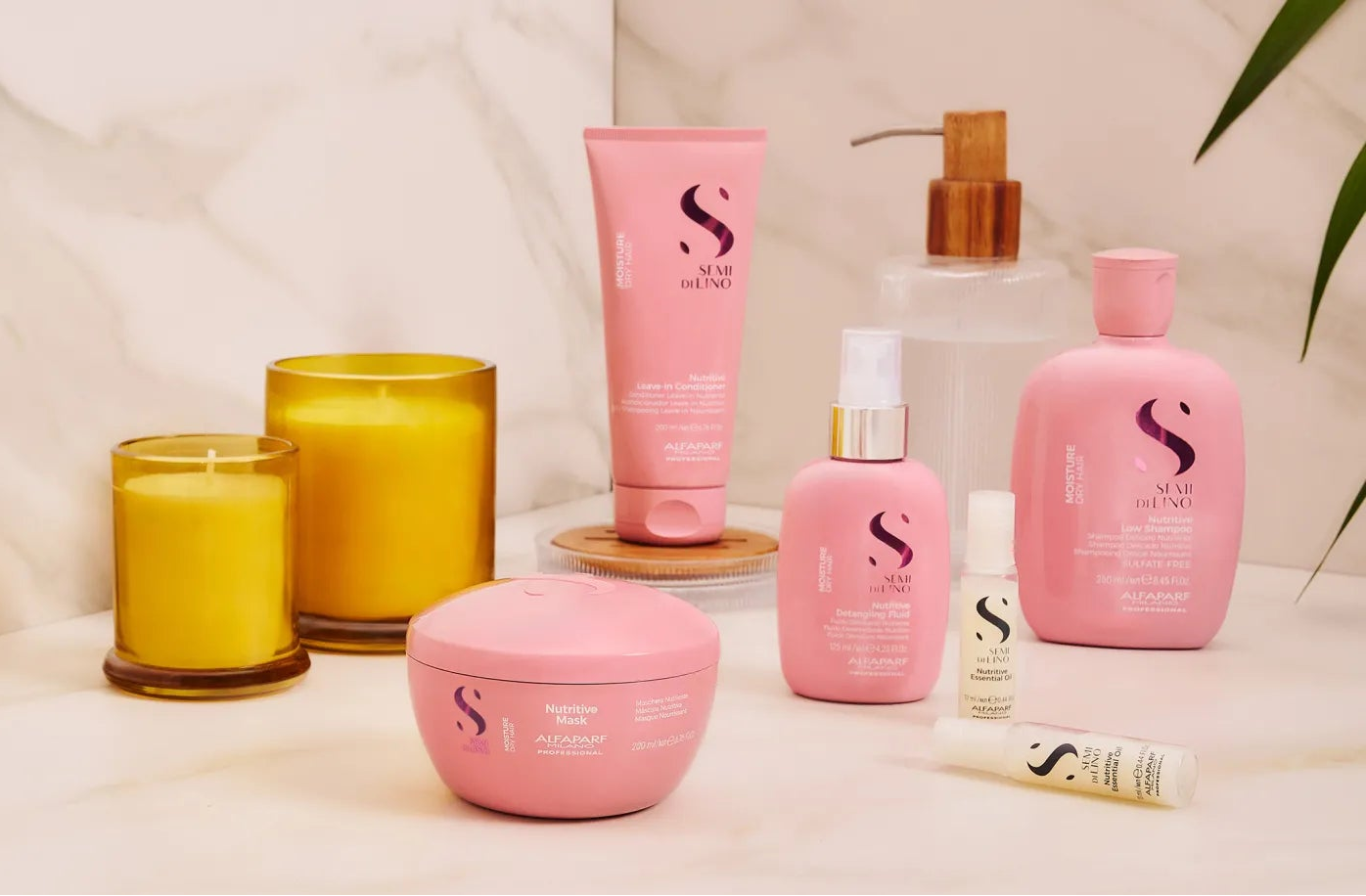 Alfaparf Milano Semi Di Lino Moisture Nutritive range, lifestyle image