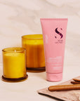 Alfaparf Milano Semi Di Lino Moisture Nutritive Leave-In Conditioner - lifestyle image