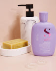 Alfaparf Milano Semi Di Lino Smooth Smoothing Low Shampoo - lifestyle image