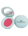 Lukey Lukey Crème Blush, open and closed