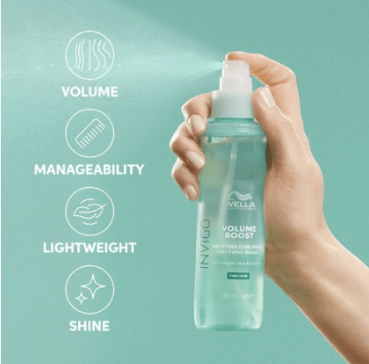 Benefits of Wella Invigo Volume Boost Uplifting Care Spray
