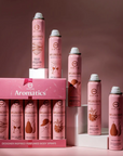 Oh My Glam Aromatics Designer Inspired Perfumed Body Sprays Gift Set , with products that have lids open