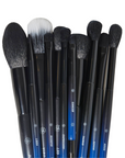 BH Cosmetics Constellation 12 Piece Face & Eye Brush Set, close up
