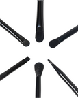 Eye brushes of BH Cosmetics Constellation 12 Piece Face & Eye Brush Set