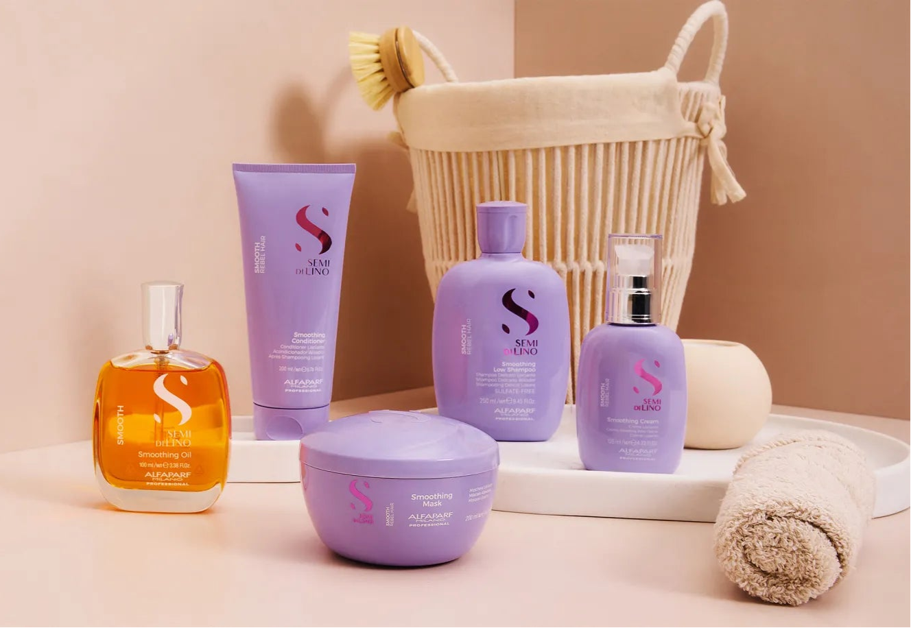 Alfaparf Milano Semi Di Lino Smooth Smoothing Range