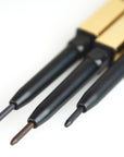 Dominic Paul Brow Pencil , close up of all shades pencils