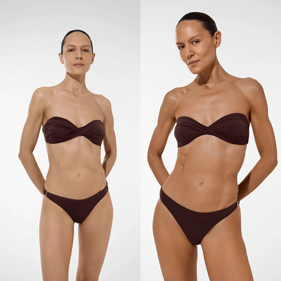 Before & after using Vita Liberata The Mousse - Medium