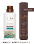 Vita Liberata The Mousse - Dark, old packaging vs new packaging