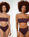 Model before and after using Vita Liberata The Lotion - Medium 200ml