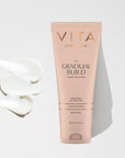 Vita Liberata Fabulous Gradual Tanning Lotion, with swatch