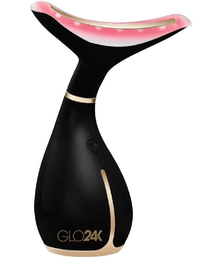 GLO24K Skin Rejuvenation Beauty Device, close up