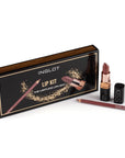 Inglot Limitless Lips Edit Lip Kit, open with products