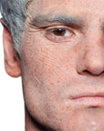 Old ages effects created using KRYOLAN Liquid Latex, close up