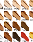FACE atelier Ultra Foundation, swatches
