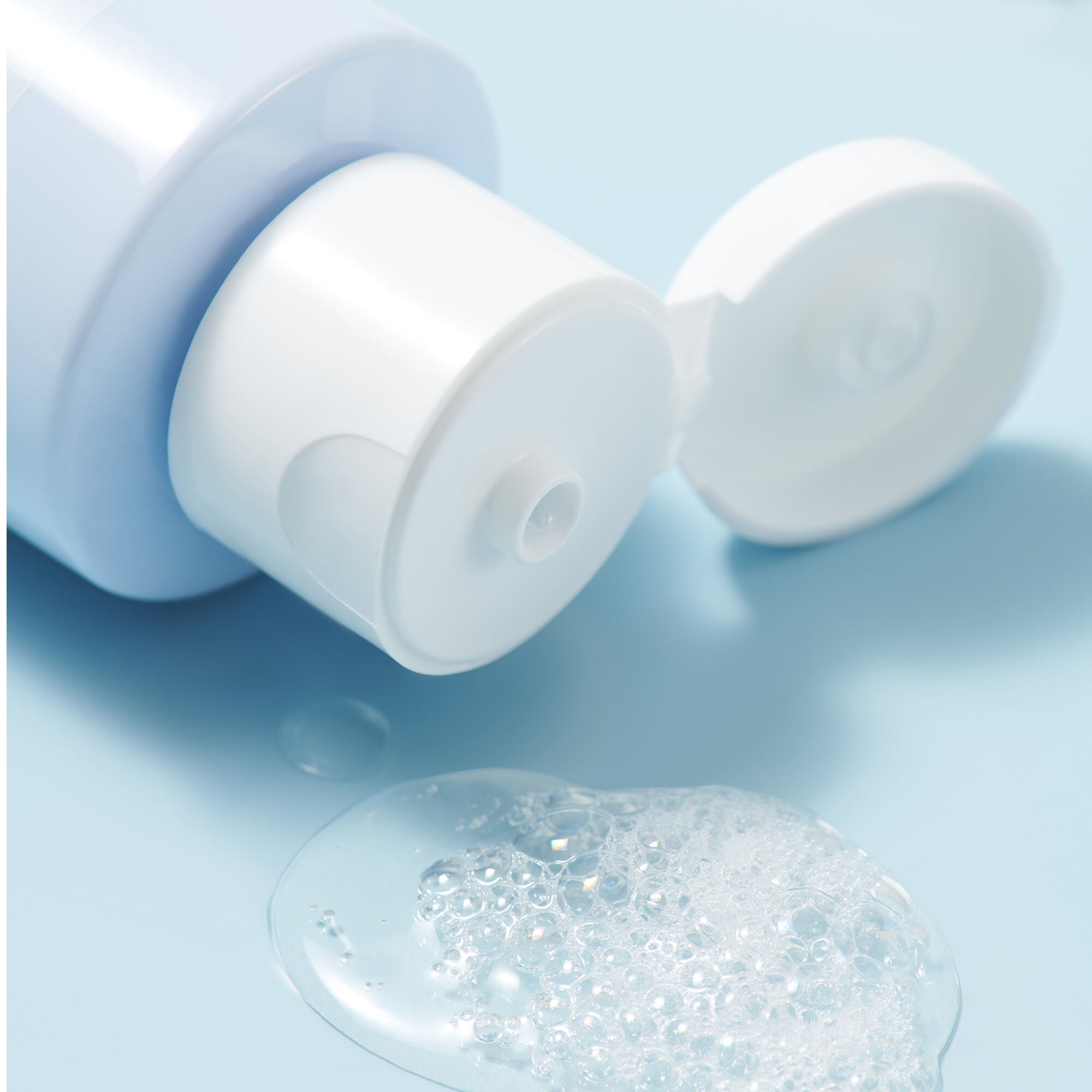 elf HOLY HYDRATION! Daily Cleanser, open