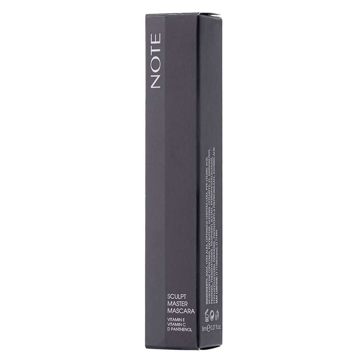 NOTE Sculpt Master Mascara, packaging