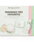 Revolution Skincare Fragrance Free Favourites Collection, packaging
