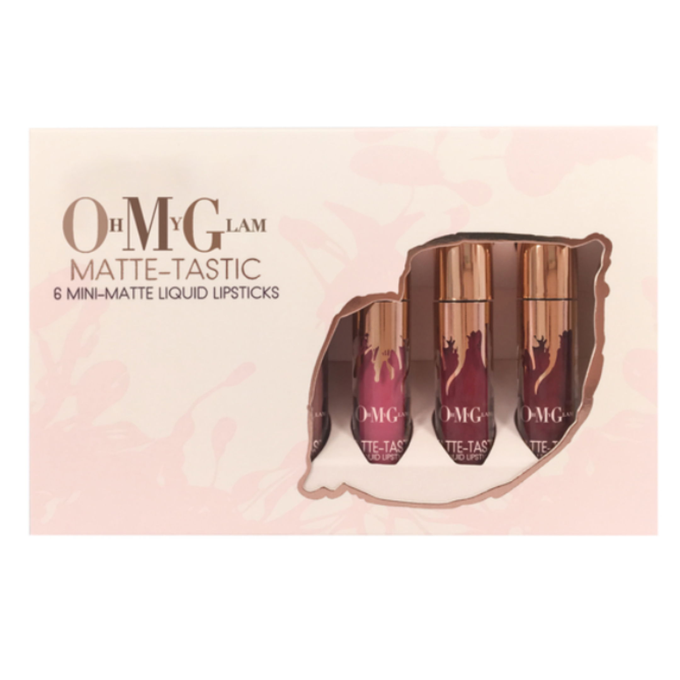 Oh My Glam MATTE-TASTIC 6 MINI-MATTE LIQUID LIPSTICKS SET