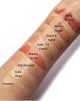 INGLOT X MAURA Naughty Nudes Lipgloss swatches