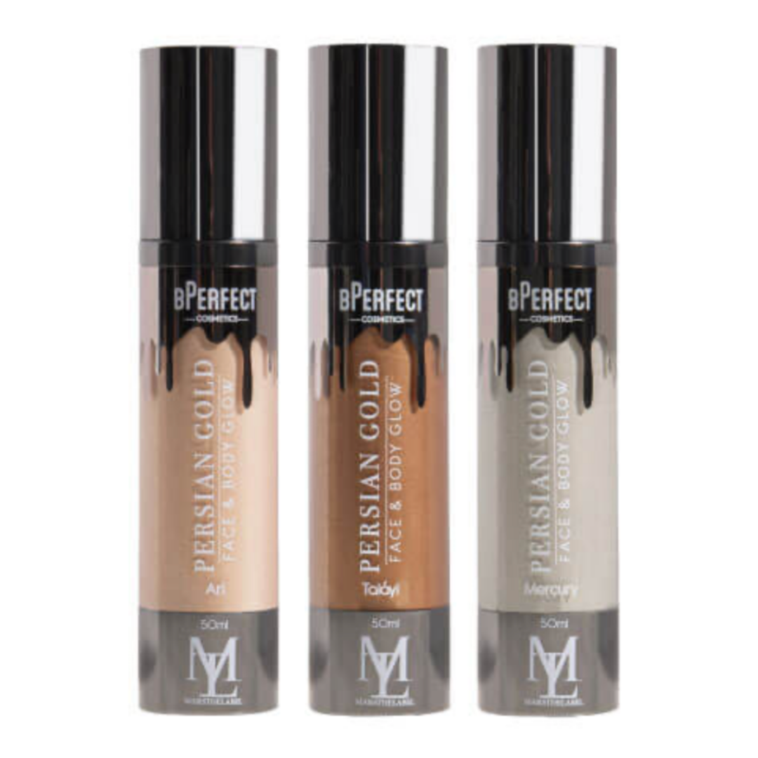 bPerfect X Mars The Label PERSIAN GOLD – FACE & BODY GLOW
