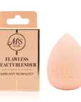 Mrs Glam Flawless Beauty Blender, with packaging