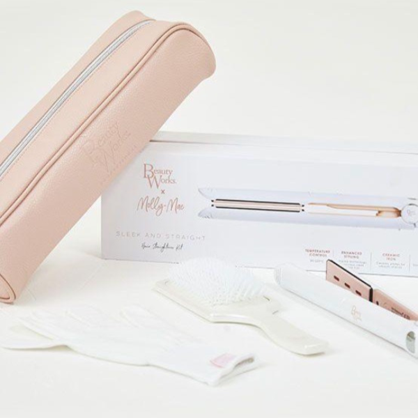 BEAUTY WORKS X MOLLY-MAE HAIR STRAIGHTENER KIT