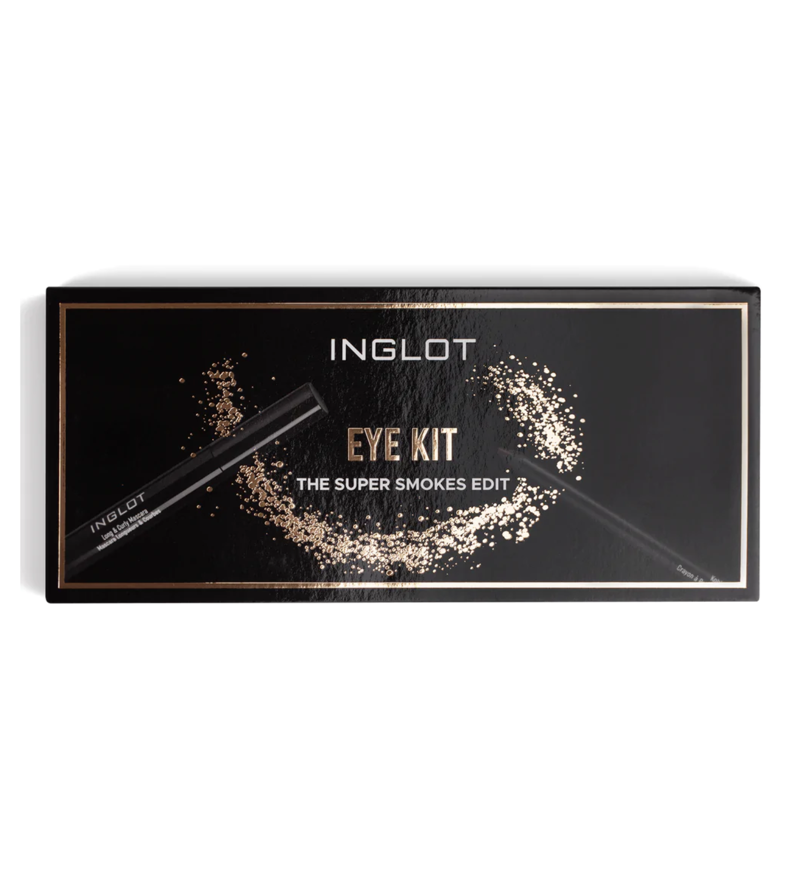 Packaging of Inglot The Super Smokes Edit
