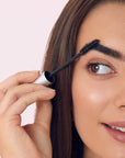 Model using Hairburst Lash & Brow Enhancing Serum