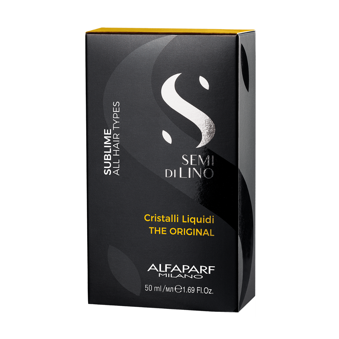 ALFAPARF MILANO Semi Di Lino Sublime Cristalli Liquidi, packaging