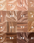INGLOT HD Perfect Coverup Foundation swatches