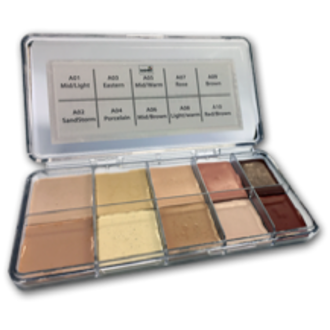 MR DASHBO Ultracolour Grease Palette, open