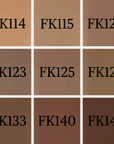 DOLL FACE Satin Balance Foundation swatches 2