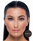 Model wearing bPerfect INDESTRUCTI’BROW PENCIL Charcoal