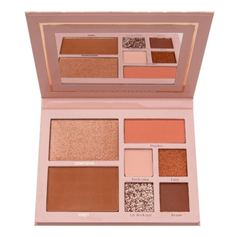 Mrs Glam Spotlight Palette, open