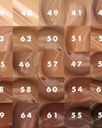 INGLOT YSM Cream Foundation swatches