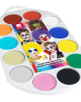 Smiffys Aqua Face & Body Paint Palette