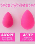 Beauty Blender ORIGINAL dry vs wet