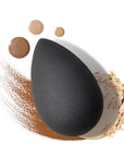 Beautyblender Pro with makeup swatches