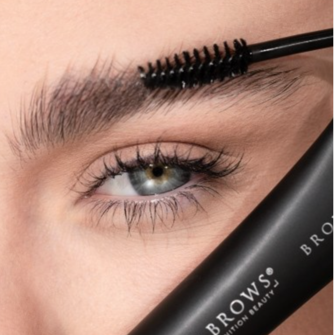 Model using HD BROWS Brow Glue